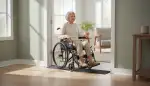 Mehr Freiheit zu Hause: Diese Türschwellenrampe macht den Alltag für Rollstuhl und Rollator leichter