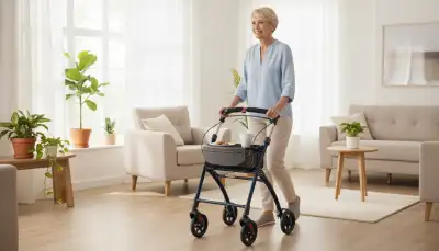 Mehr Bewegungsfreiheit: Kompakter Indoor Rollator