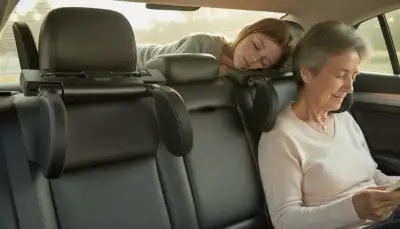 Nie wieder Nackenschmerzen auf Reisen: Die 180° verstellbare Auto-Kopfstütze für entspannte Fahrten