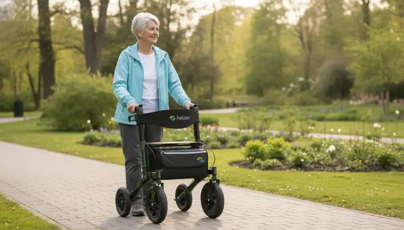 Freiheit auf Rädern: Der Outdoor-Rollator als Wegbegleiter
