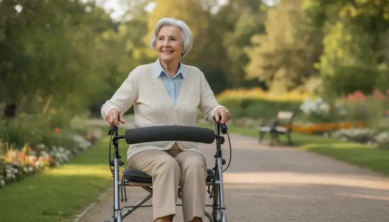 Komfortabel unterwegs: Rollator-Sitzkissen wählen