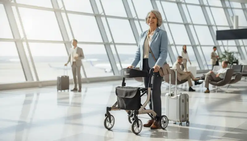 Reise Rollator: Leichtigkeit für unterwegs