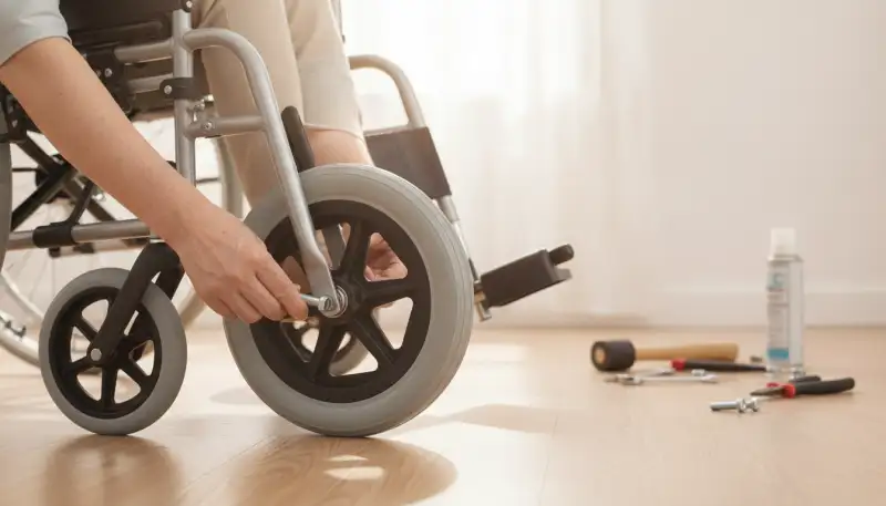 Rollstuhlrollen wechseln: Einfach und sicher