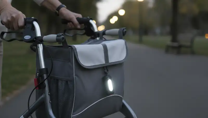 Sicher unterwegs: Rollator Beleuchtung