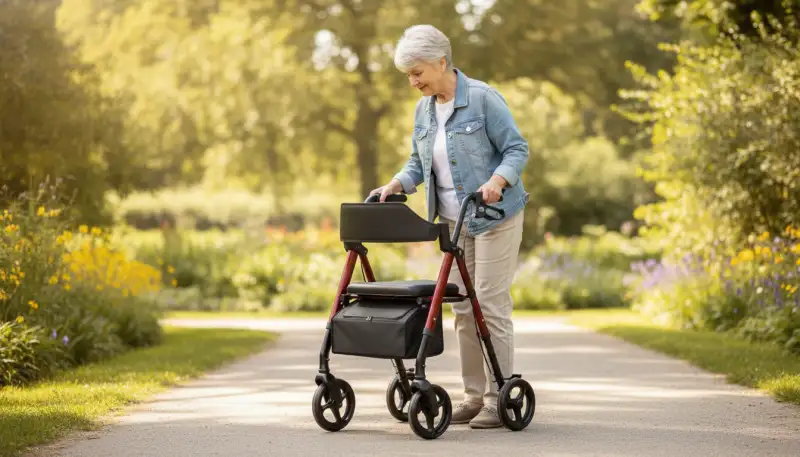 Sicherheit im Griff: Rollator-Bremsen richtig einstellen